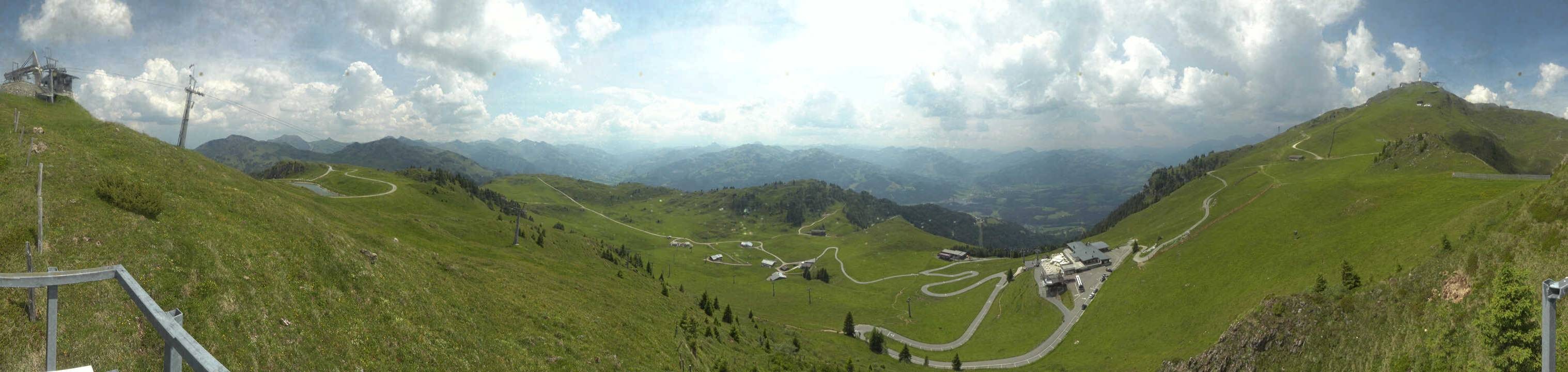 Archiv Foto Webcam Blick vom Kitzbüheler Hornköpfl