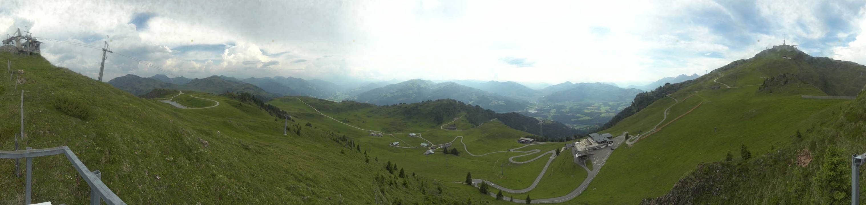 Archiv Foto Webcam Blick vom Kitzbüheler Hornköpfl