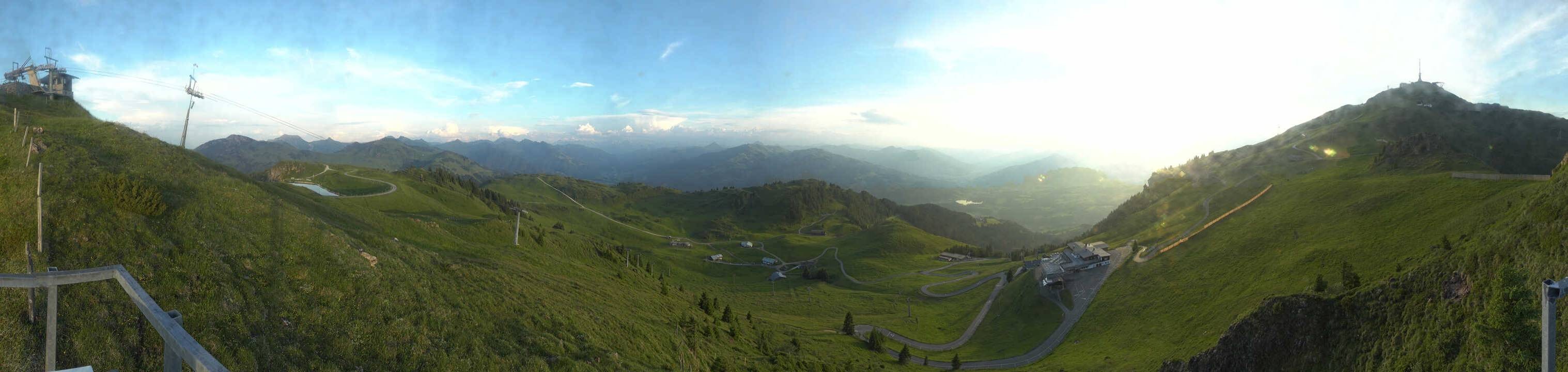 Archiv Foto Webcam Blick vom Kitzbüheler Hornköpfl