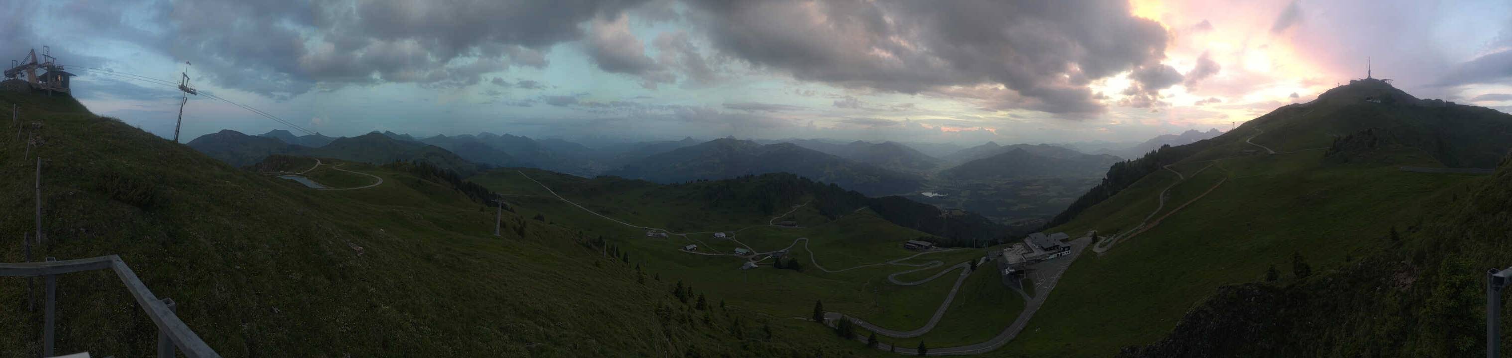 Archiv Foto Webcam Blick vom Kitzbüheler Hornköpfl