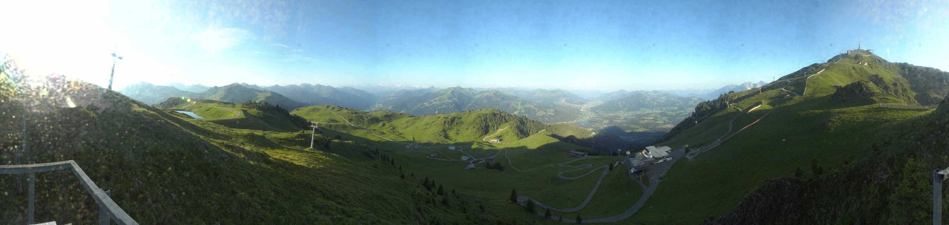 Archiv Foto Webcam Blick vom Kitzbüheler Hornköpfl