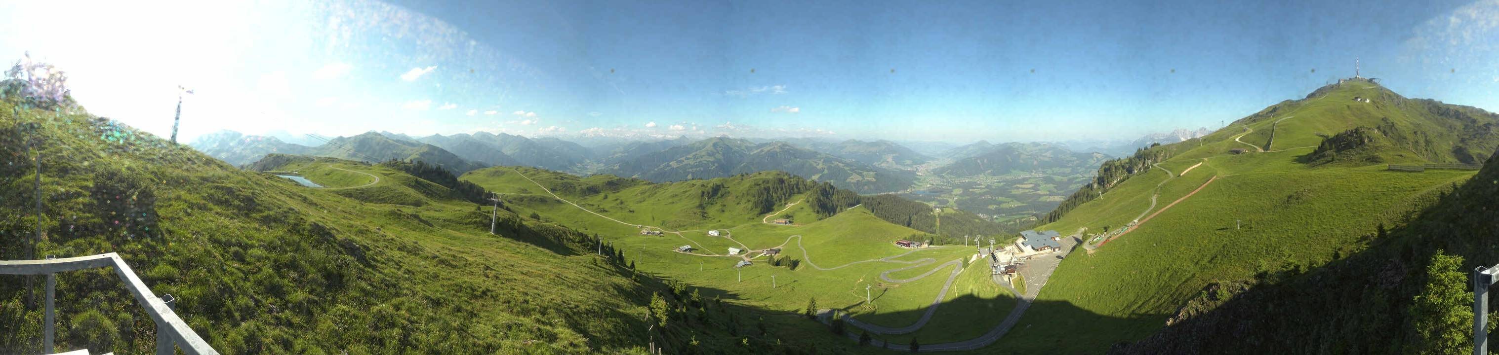 Archiv Foto Webcam Blick vom Kitzbüheler Hornköpfl