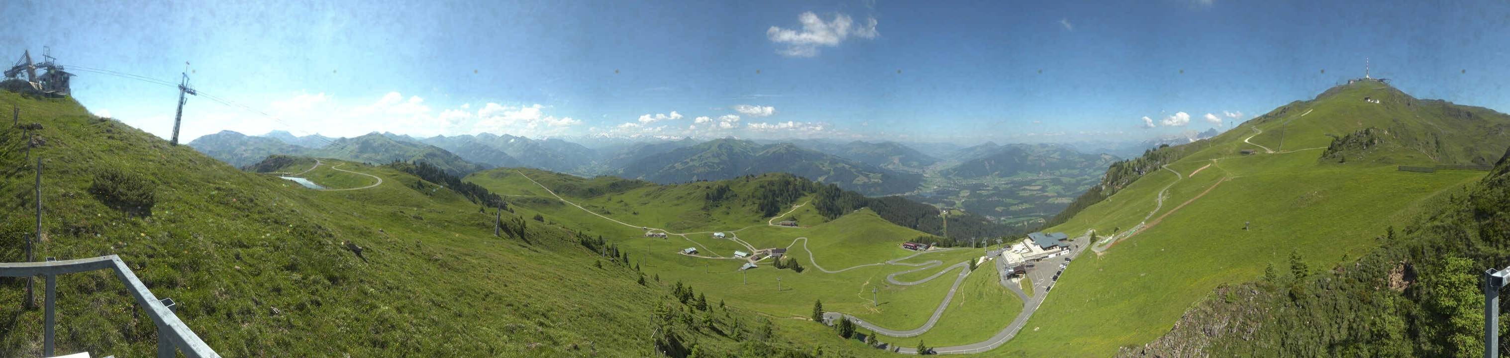 Archiv Foto Webcam Blick vom Kitzbüheler Hornköpfl