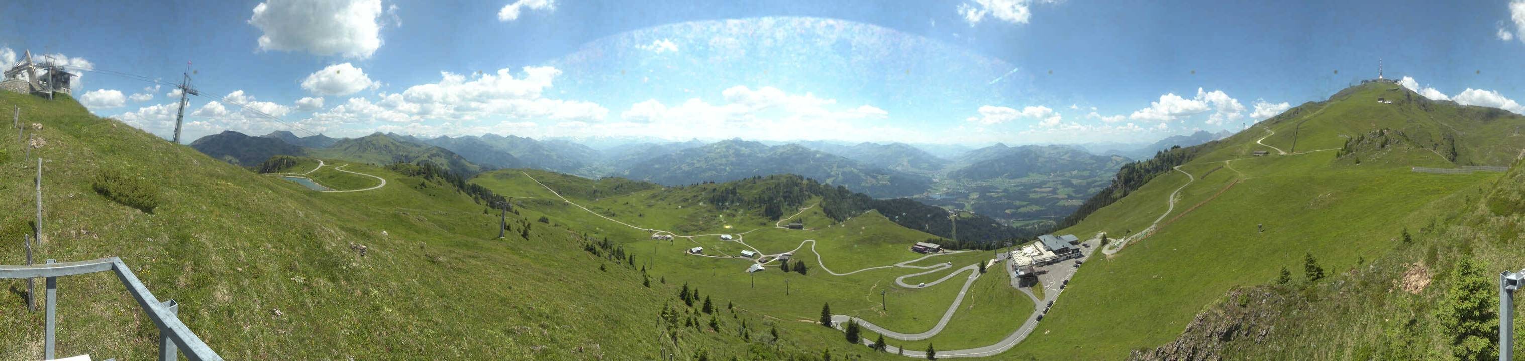 Archiv Foto Webcam Blick vom Kitzbüheler Hornköpfl