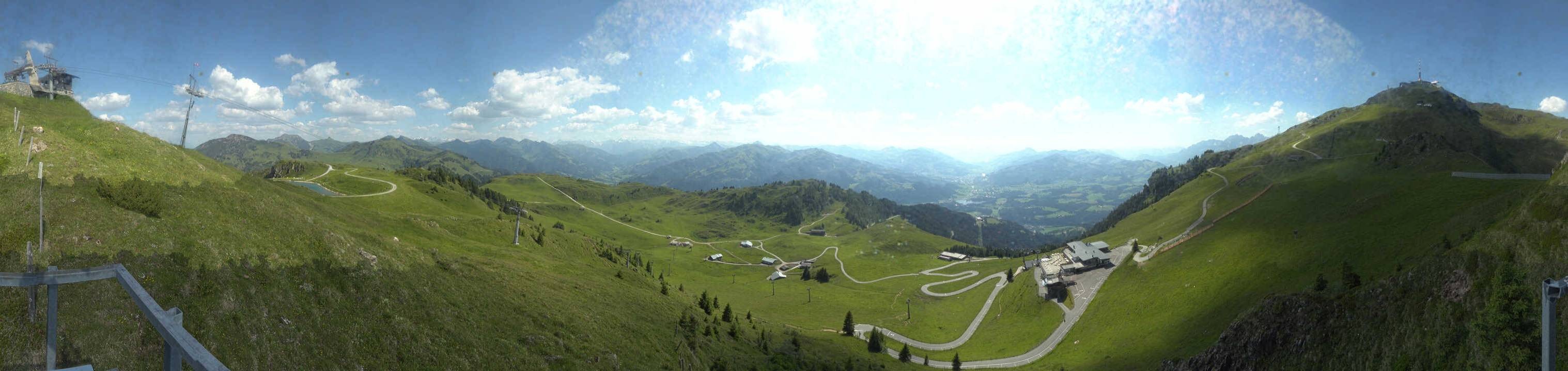 Archiv Foto Webcam Blick vom Kitzbüheler Hornköpfl