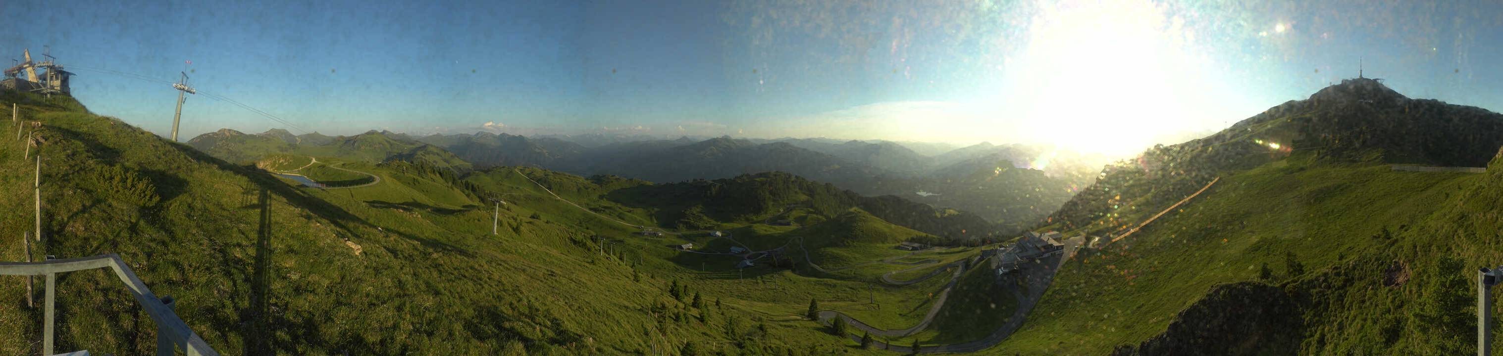 Archiv Foto Webcam Blick vom Kitzbüheler Hornköpfl