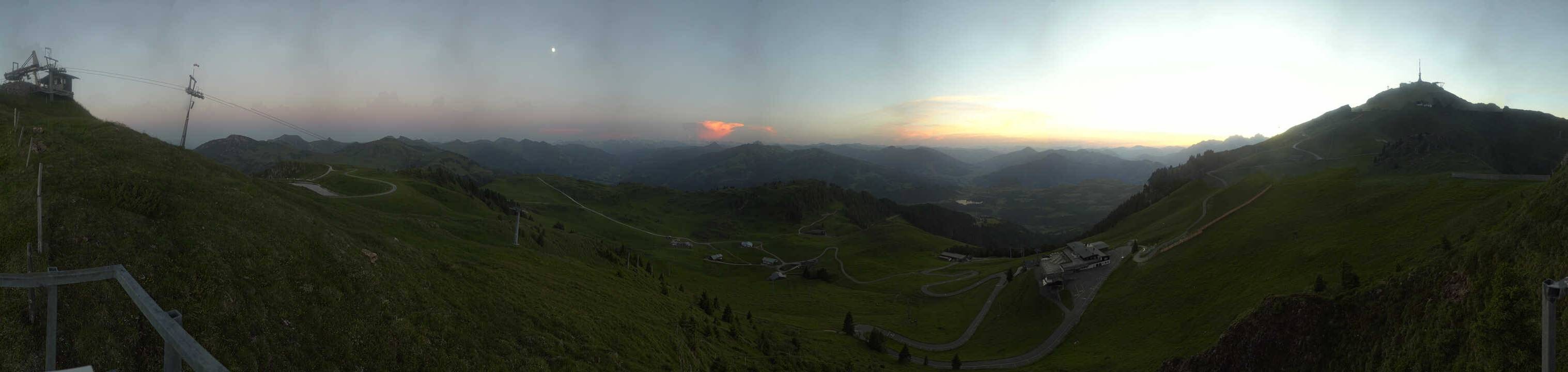 Archiv Foto Webcam Blick vom Kitzbüheler Hornköpfl