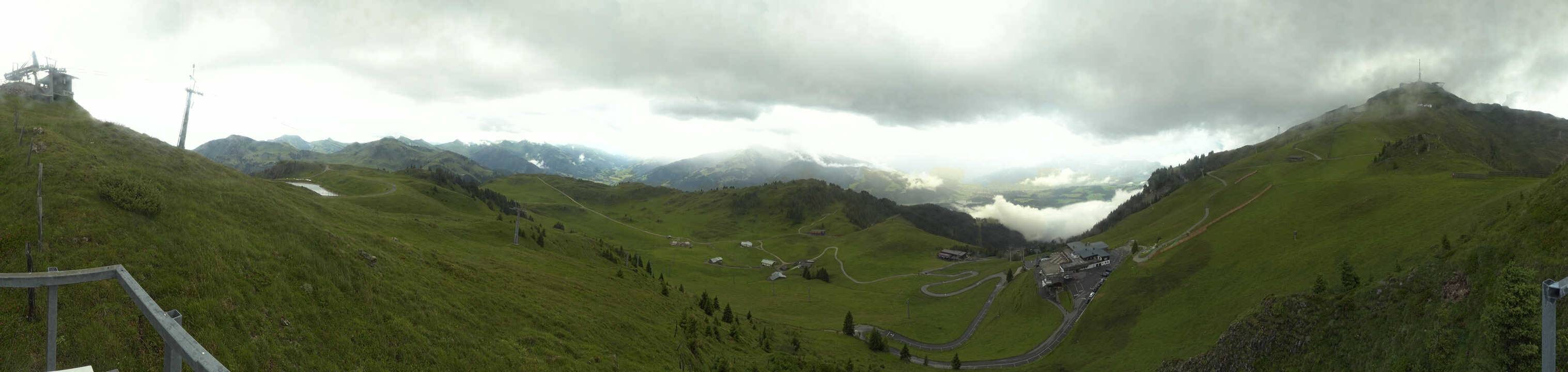 Archiv Foto Webcam Blick vom Kitzbüheler Hornköpfl