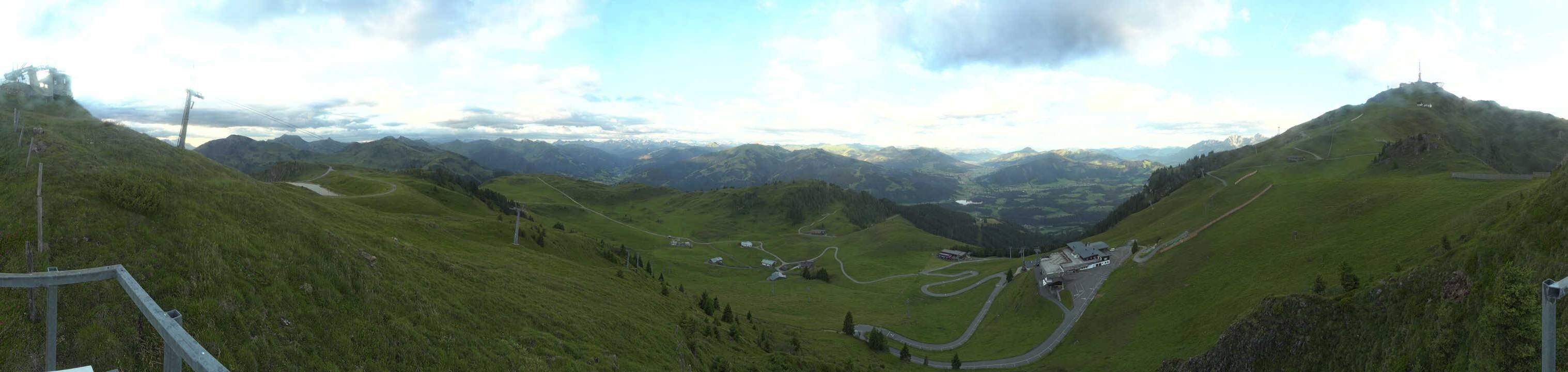 Archiv Foto Webcam Blick vom Kitzbüheler Hornköpfl