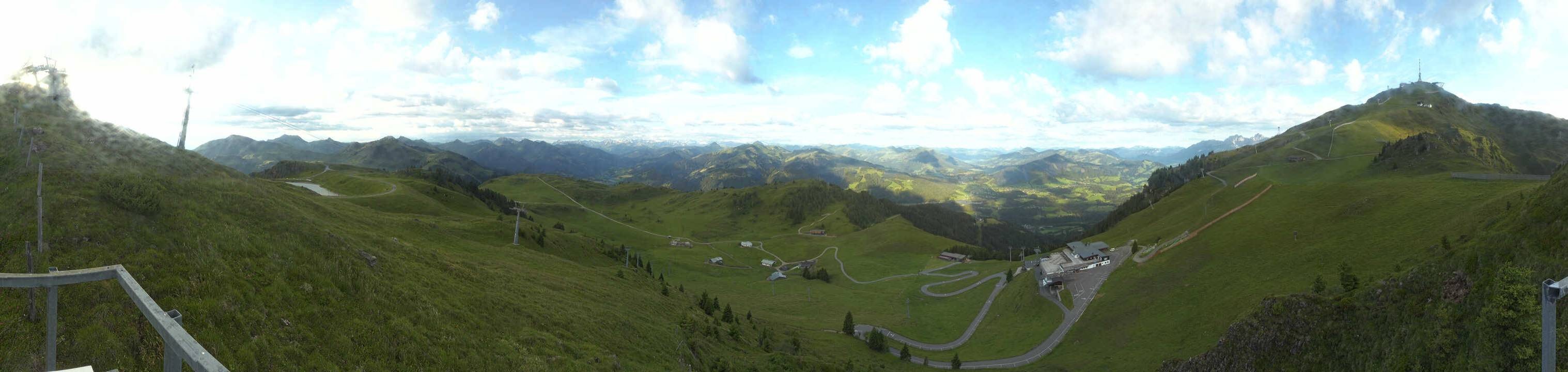 Archiv Foto Webcam Blick vom Kitzbüheler Hornköpfl