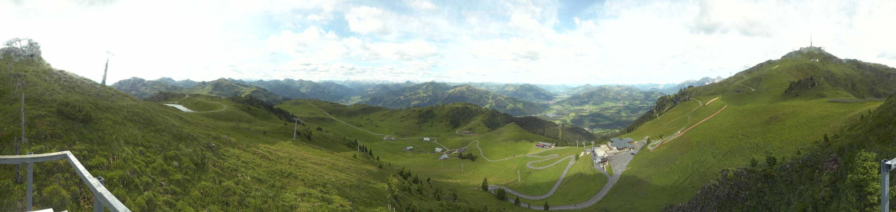 Archiv Foto Webcam Blick vom Kitzbüheler Hornköpfl