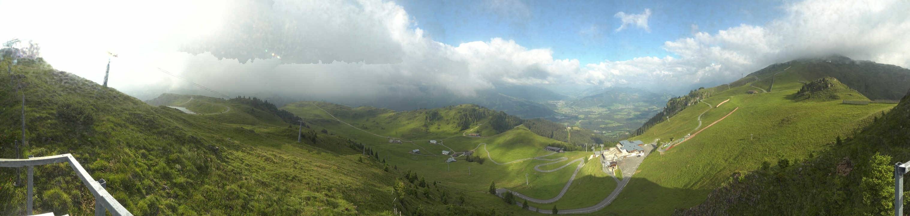 Archiv Foto Webcam Blick vom Kitzbüheler Hornköpfl
