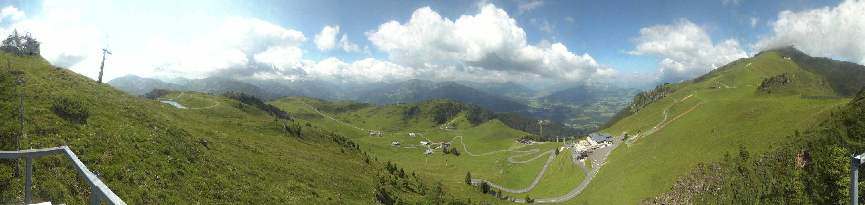 Archiv Foto Webcam Blick vom Kitzbüheler Hornköpfl