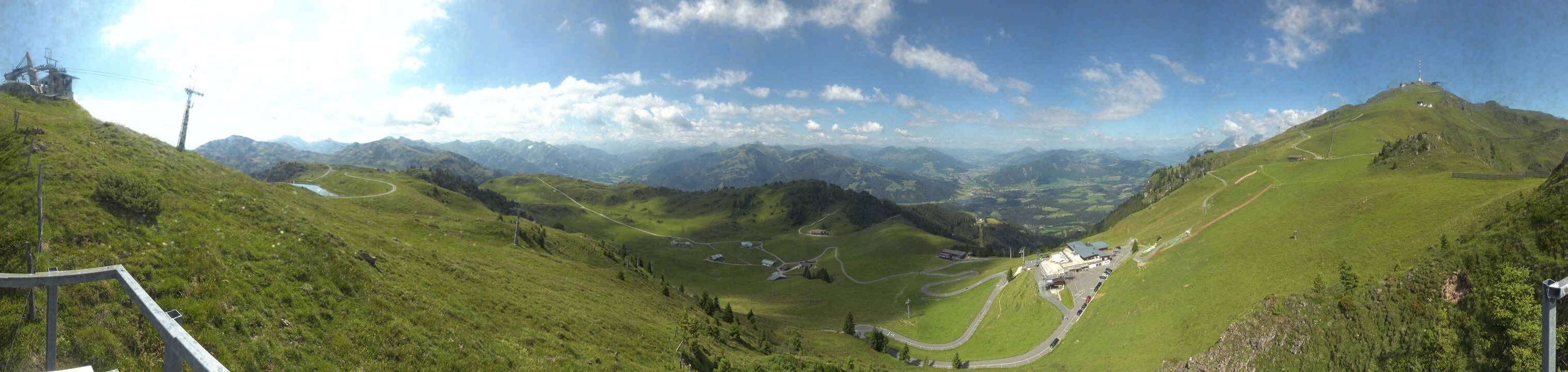 Archiv Foto Webcam Blick vom Kitzbüheler Hornköpfl