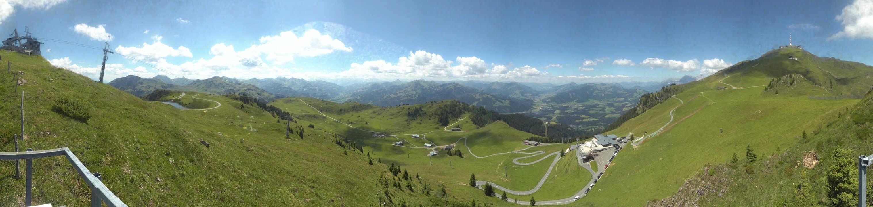 Archiv Foto Webcam Blick vom Kitzbüheler Hornköpfl