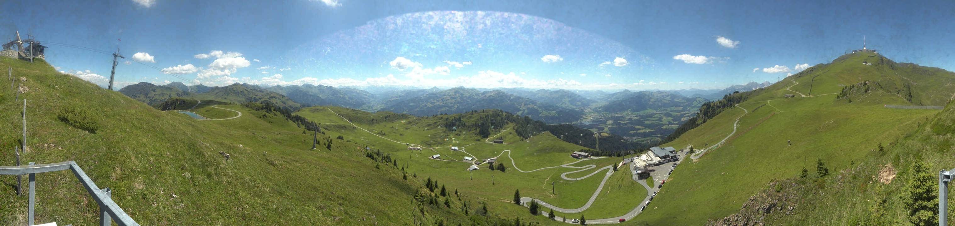Archiv Foto Webcam Blick vom Kitzbüheler Hornköpfl