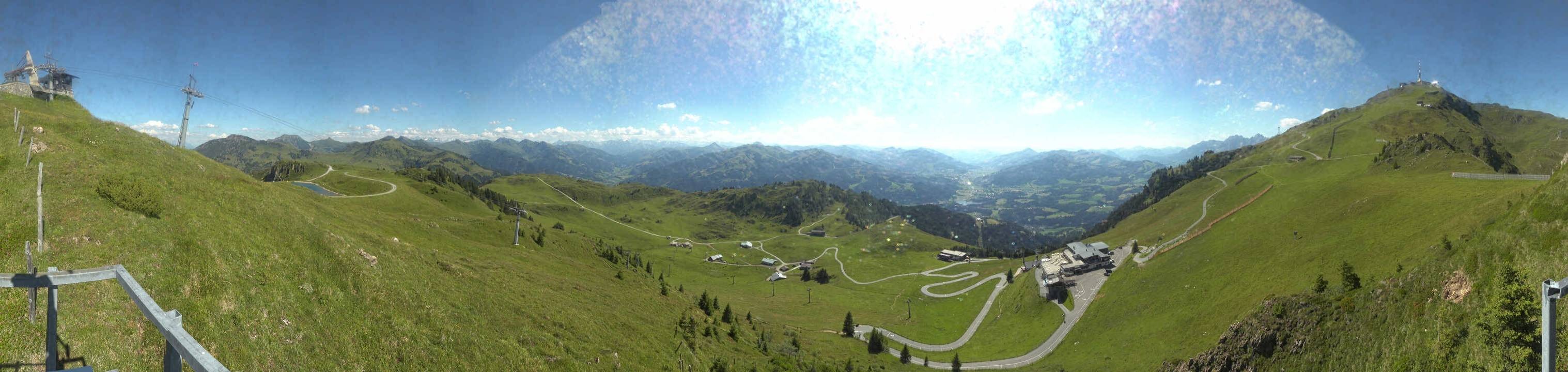 Archiv Foto Webcam Blick vom Kitzbüheler Hornköpfl