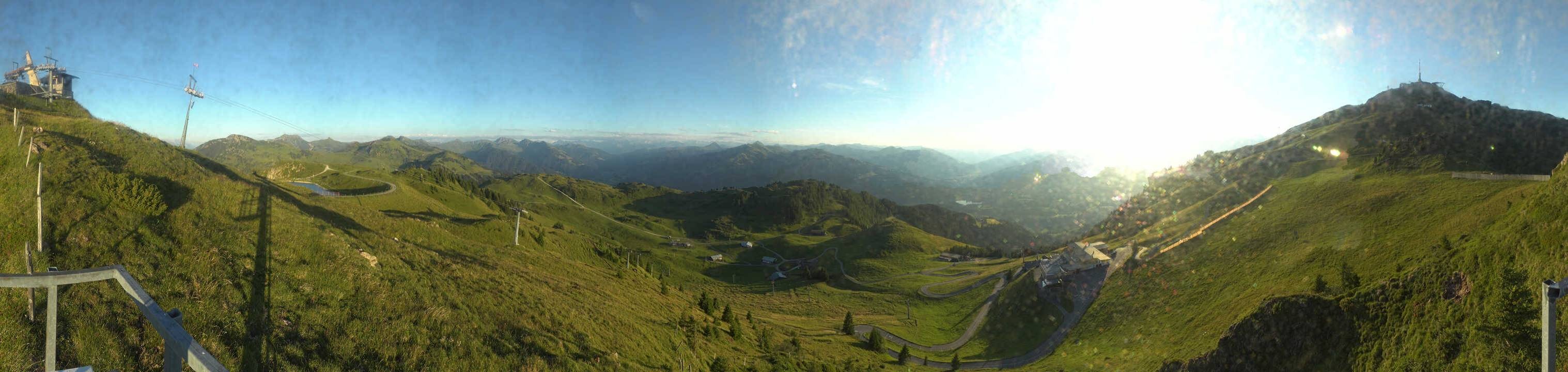 Archiv Foto Webcam Blick vom Kitzbüheler Hornköpfl