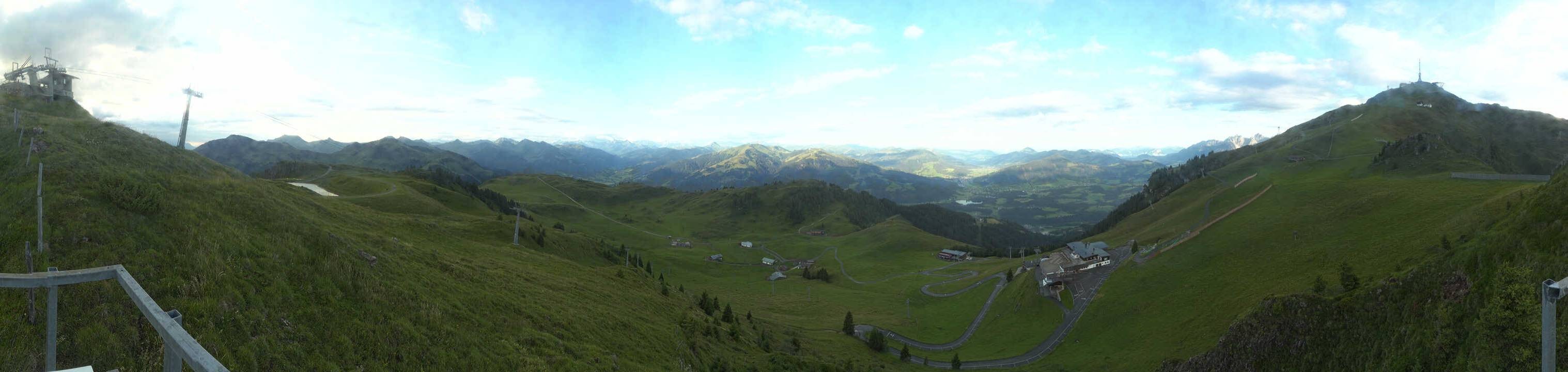 Archiv Foto Webcam Blick vom Kitzbüheler Hornköpfl