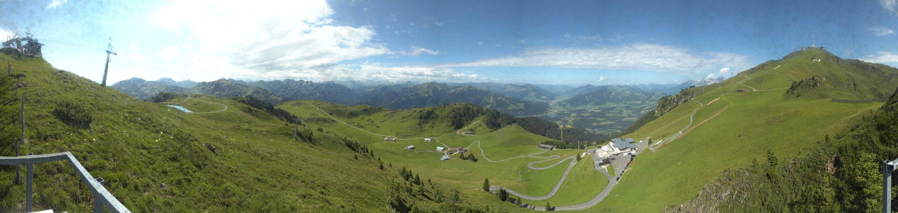 Archiv Foto Webcam Blick vom Kitzbüheler Hornköpfl