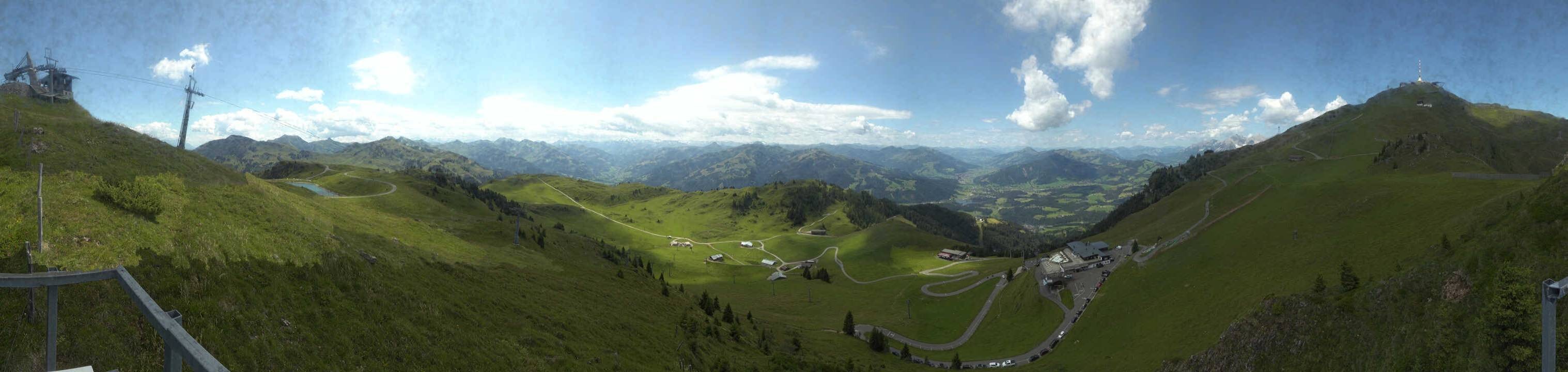 Archiv Foto Webcam Blick vom Kitzbüheler Hornköpfl