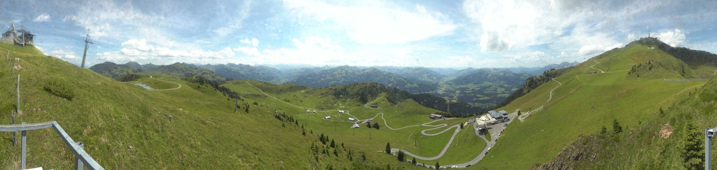 Archiv Foto Webcam Blick vom Kitzbüheler Hornköpfl