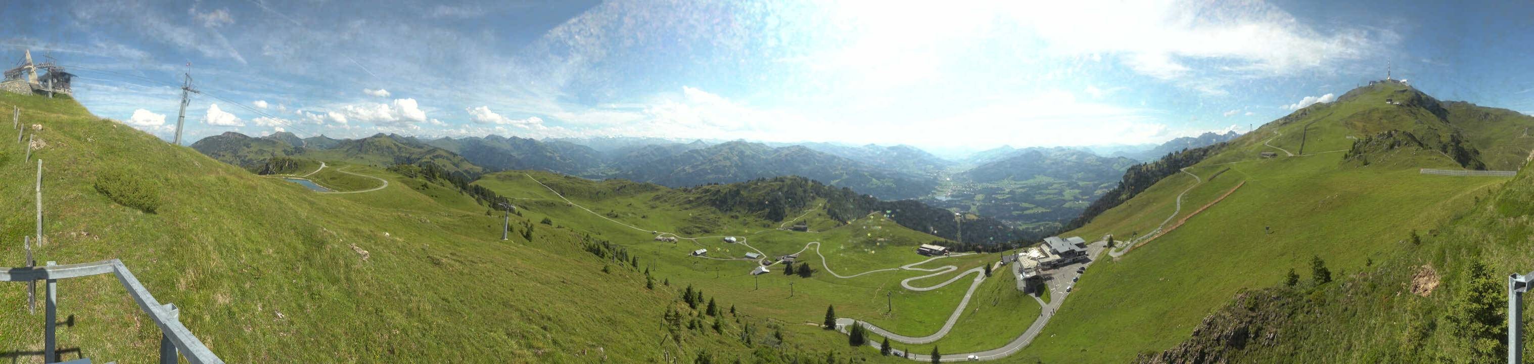 Archiv Foto Webcam Blick vom Kitzbüheler Hornköpfl