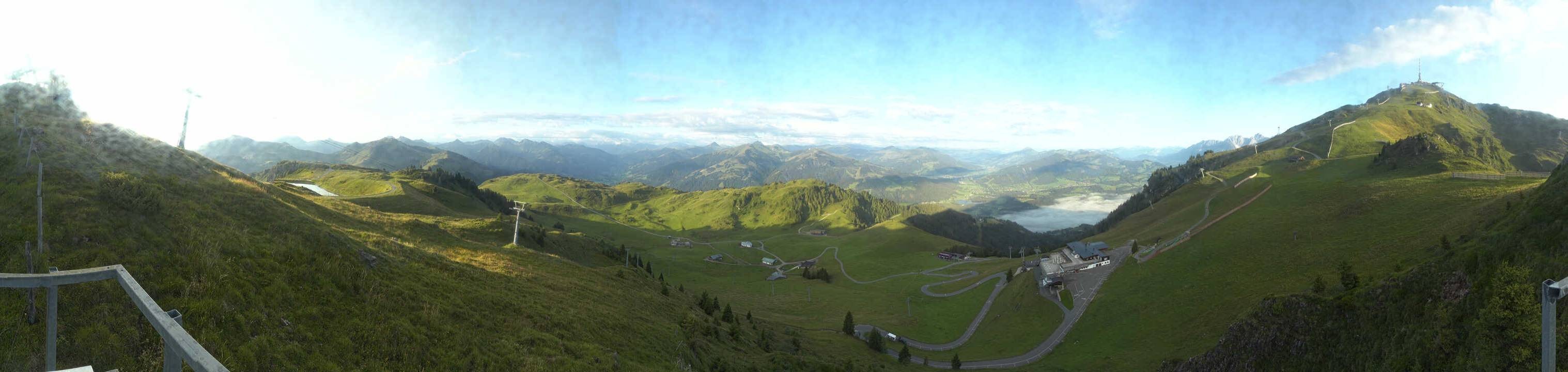 Archiv Foto Webcam Blick vom Kitzbüheler Hornköpfl