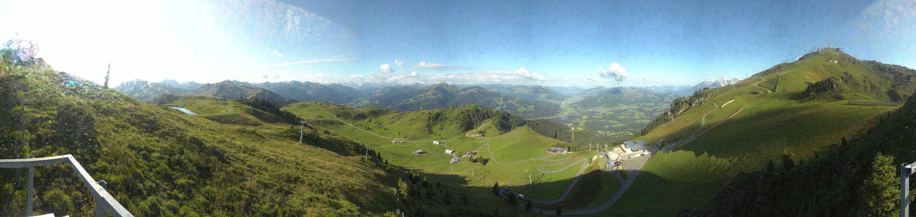 Archiv Foto Webcam Blick vom Kitzbüheler Hornköpfl
