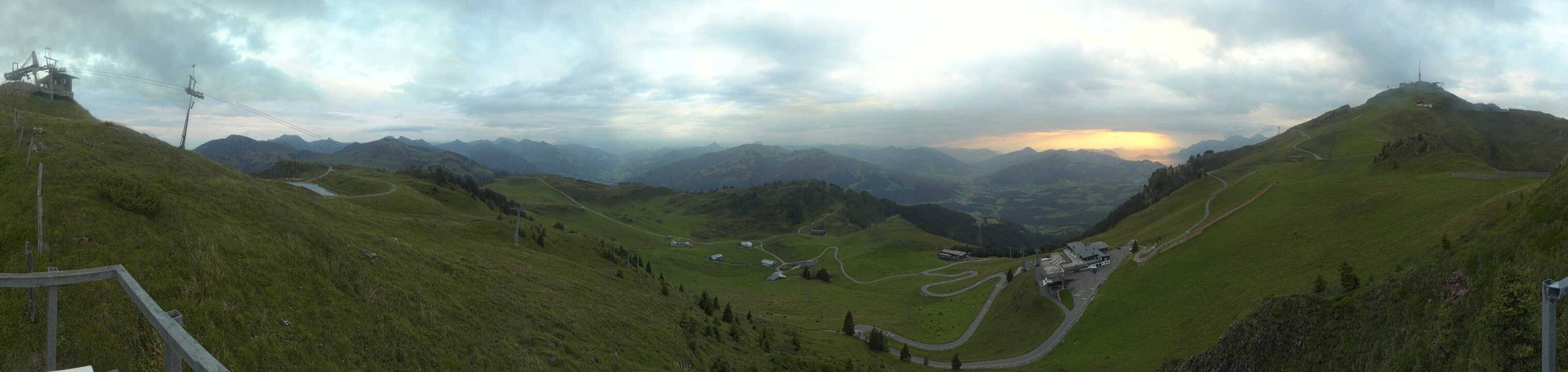 Archiv Foto Webcam Blick vom Kitzbüheler Hornköpfl