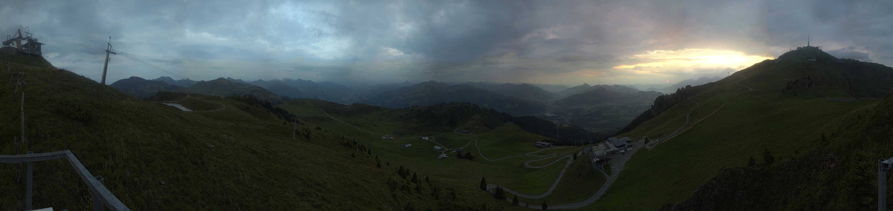 Archiv Foto Webcam Blick vom Kitzbüheler Hornköpfl
