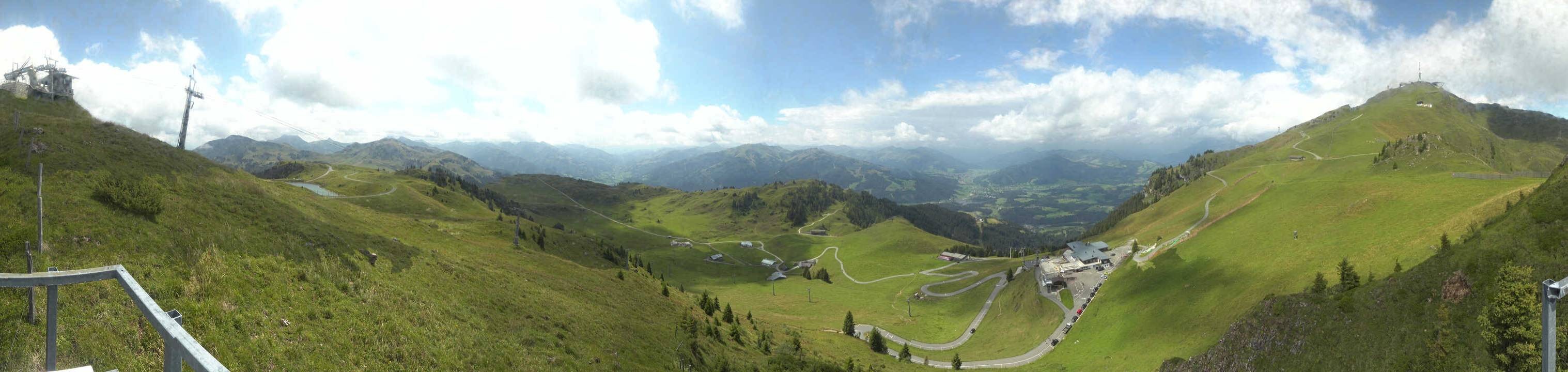 Archiv Foto Webcam Blick vom Kitzbüheler Hornköpfl