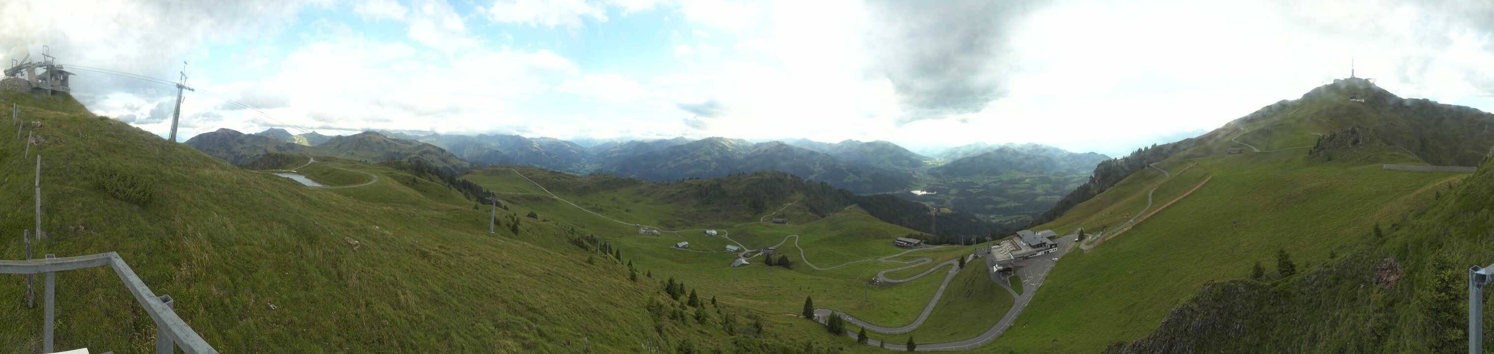 Archiv Foto Webcam Blick vom Kitzbüheler Hornköpfl