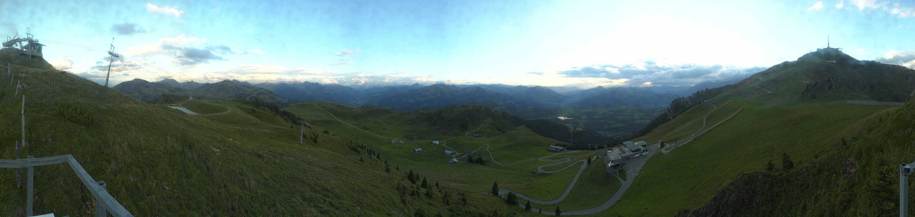 Archiv Foto Webcam Blick vom Kitzbüheler Hornköpfl