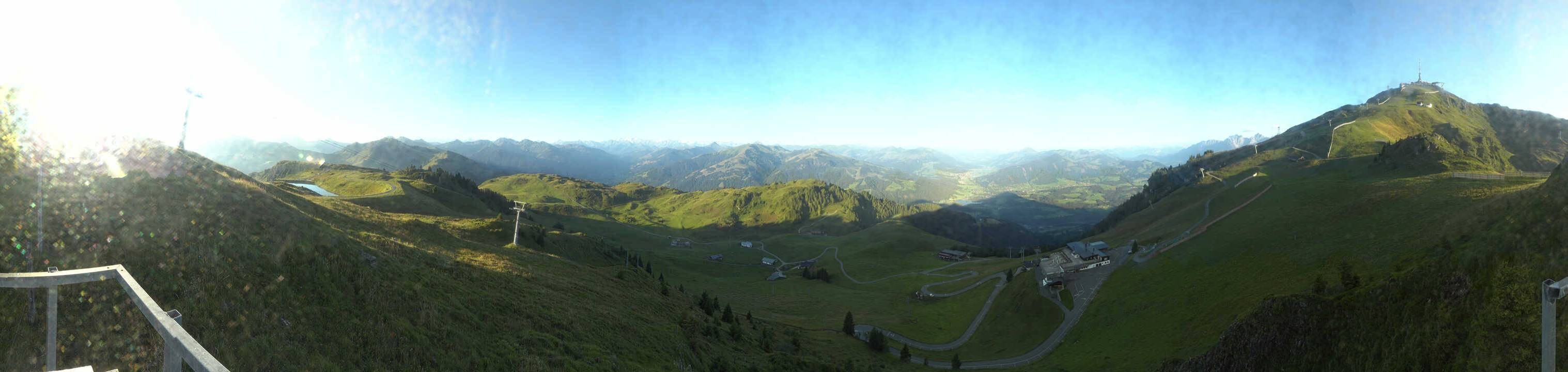 Archiv Foto Webcam Blick vom Kitzbüheler Hornköpfl