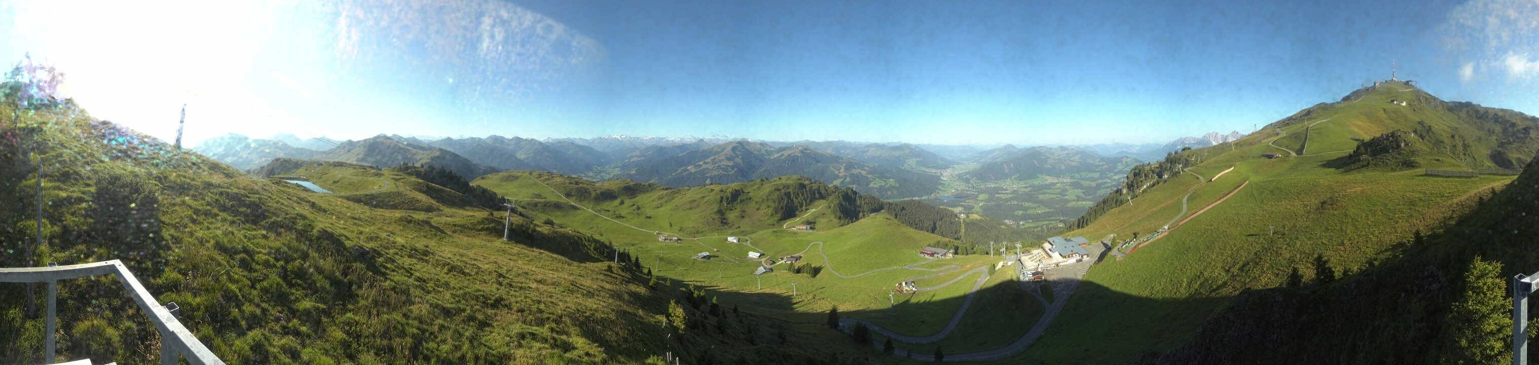 Archiv Foto Webcam Blick vom Kitzbüheler Hornköpfl