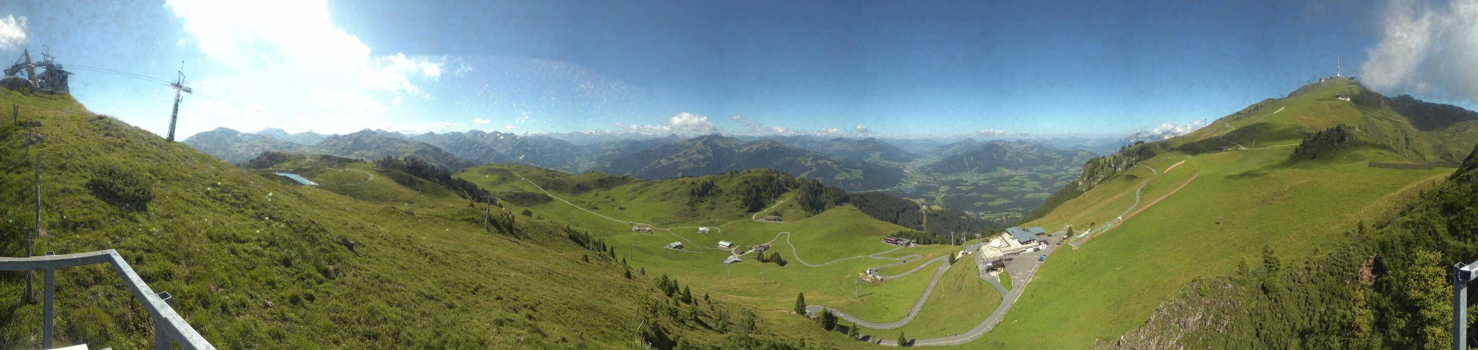 Archiv Foto Webcam Blick vom Kitzbüheler Hornköpfl