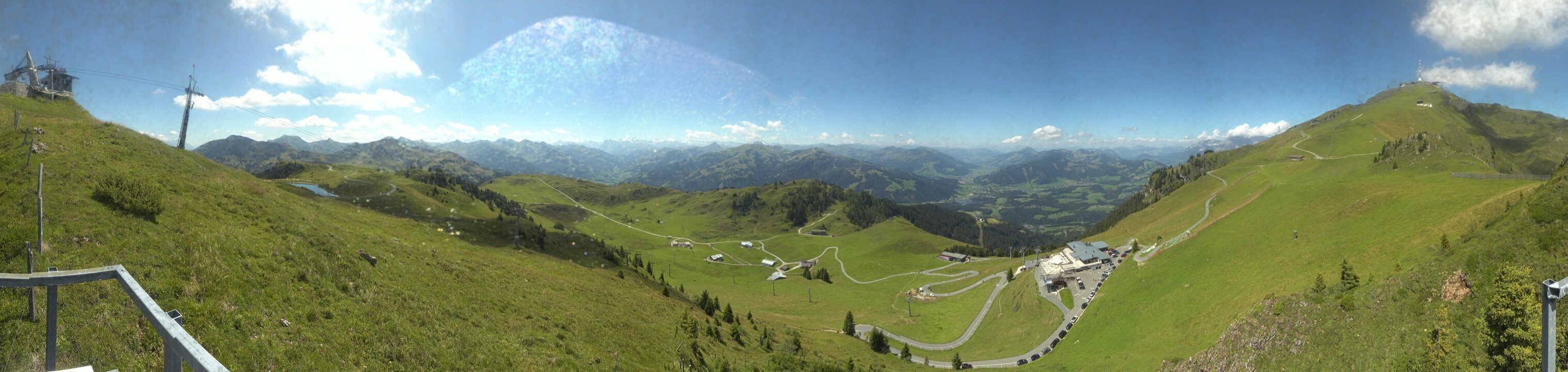 Archiv Foto Webcam Blick vom Kitzbüheler Hornköpfl