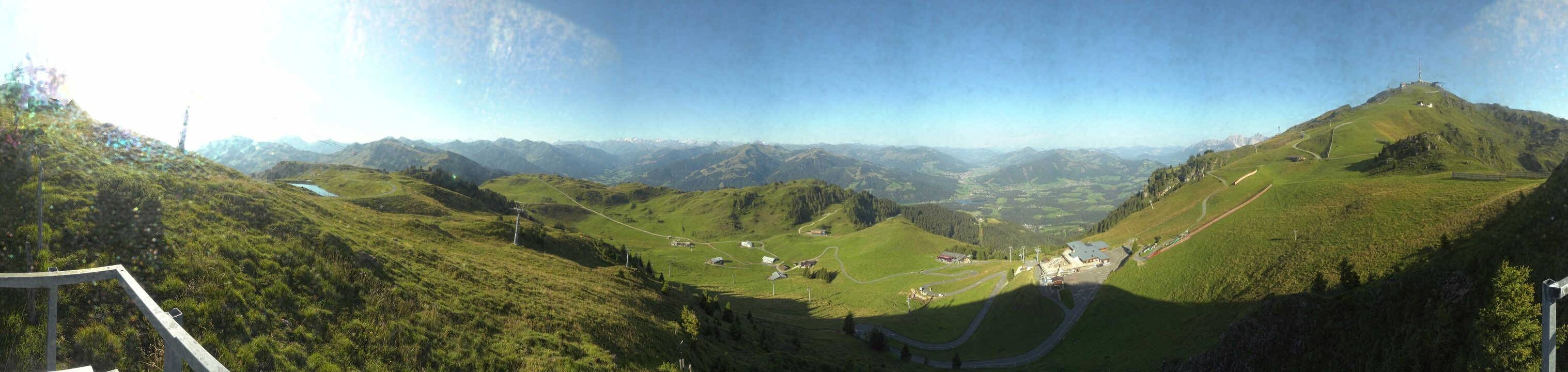 Archiv Foto Webcam Blick vom Kitzbüheler Hornköpfl
