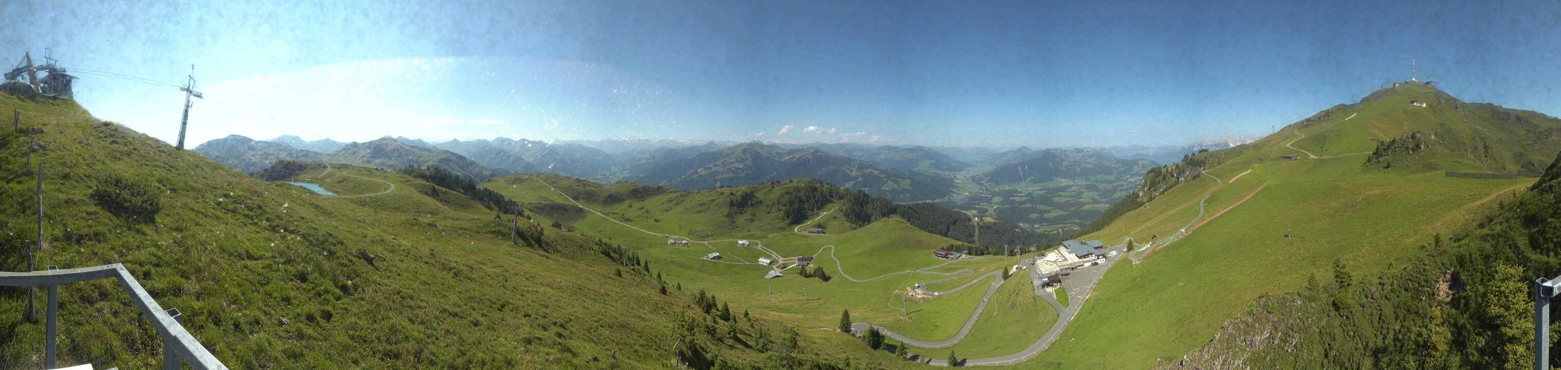 Archiv Foto Webcam Blick vom Kitzbüheler Hornköpfl