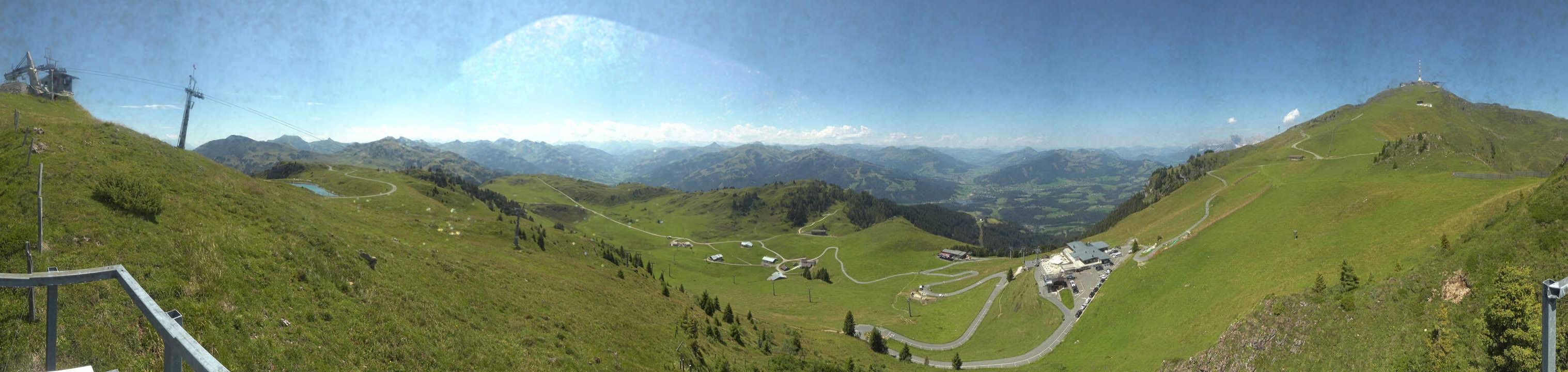 Archiv Foto Webcam Blick vom Kitzbüheler Hornköpfl
