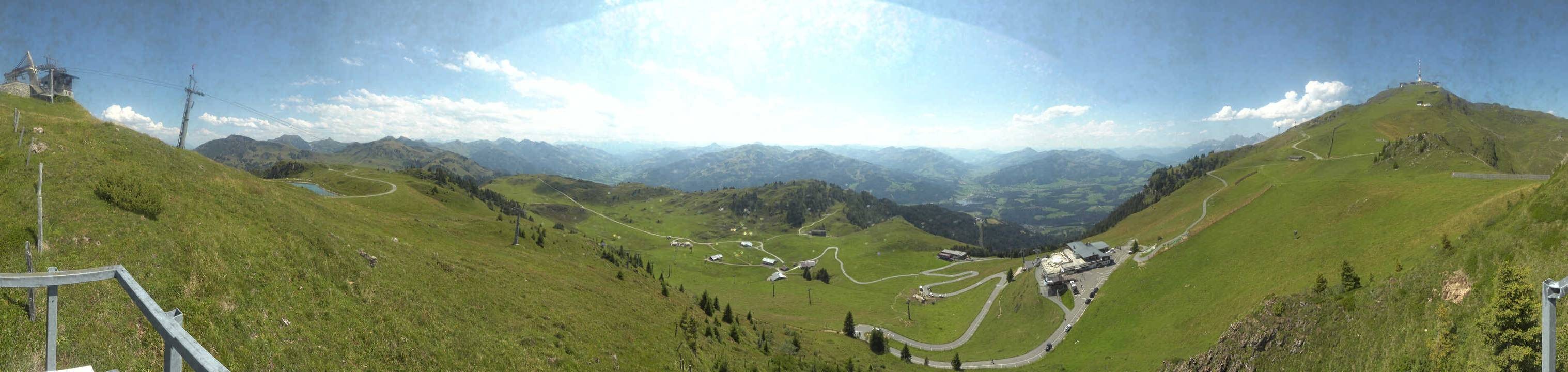 Archiv Foto Webcam Blick vom Kitzbüheler Hornköpfl