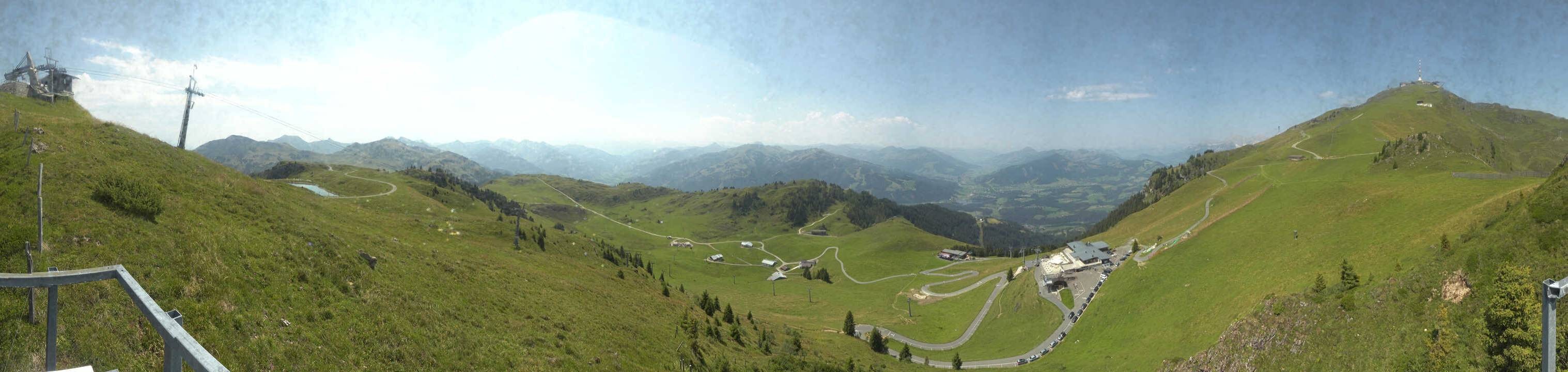 Archiv Foto Webcam Blick vom Kitzbüheler Hornköpfl
