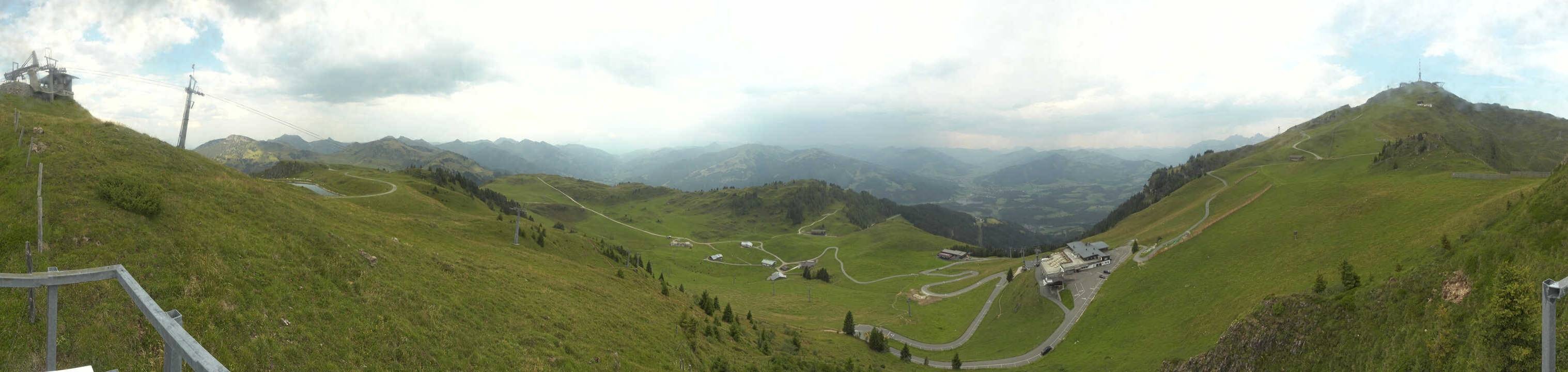 Archiv Foto Webcam Blick vom Kitzbüheler Hornköpfl