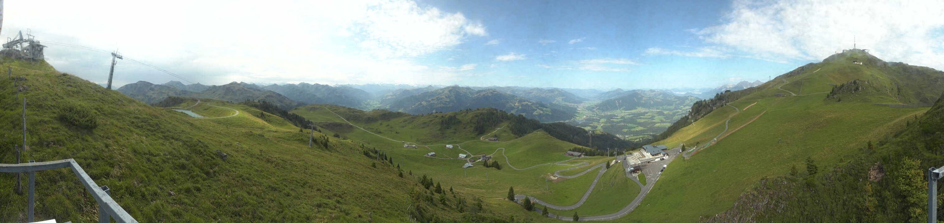 Archiv Foto Webcam Blick vom Kitzbüheler Hornköpfl
