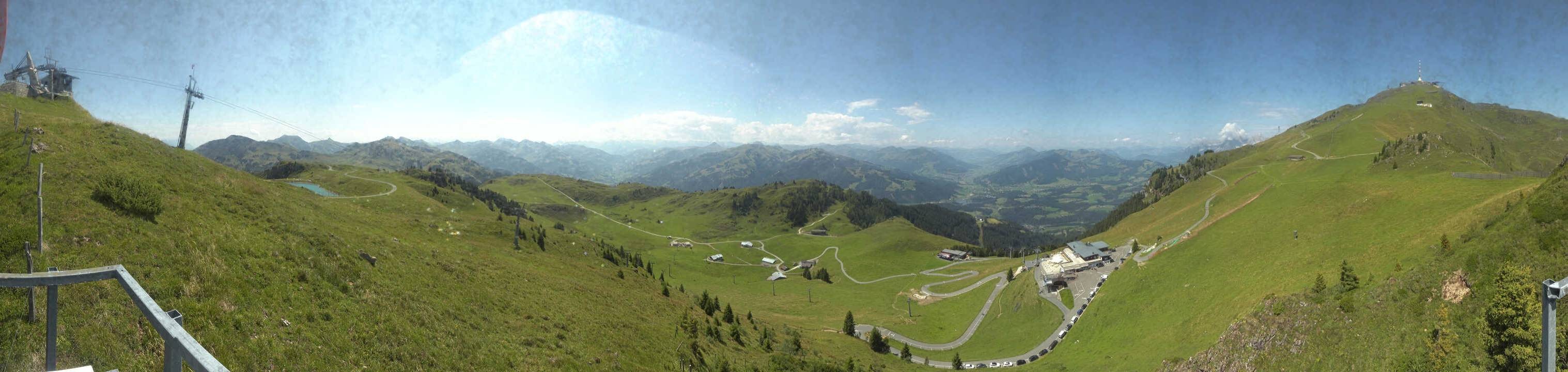 Archiv Foto Webcam Blick vom Kitzbüheler Hornköpfl