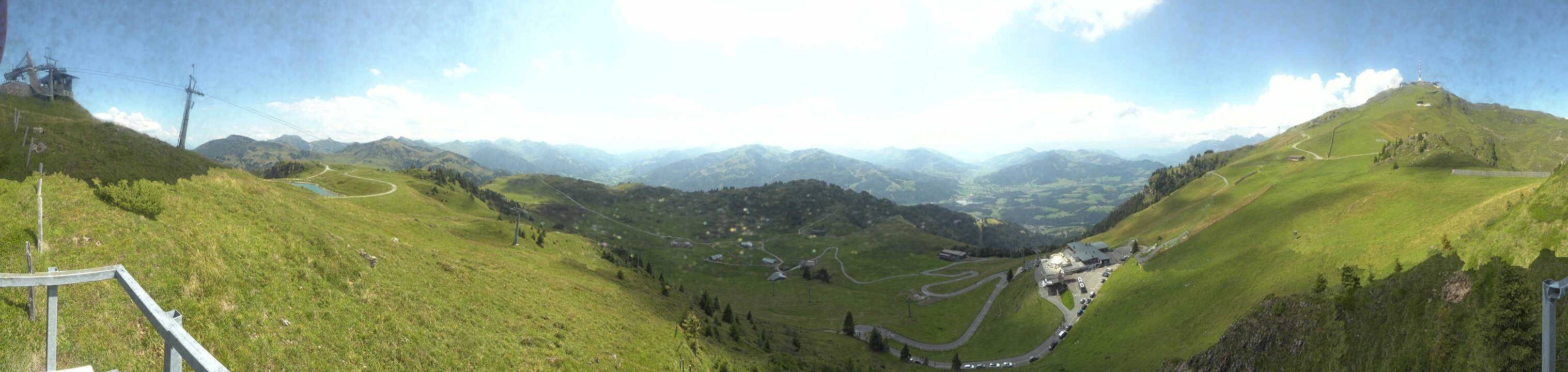 Archiv Foto Webcam Blick vom Kitzbüheler Hornköpfl