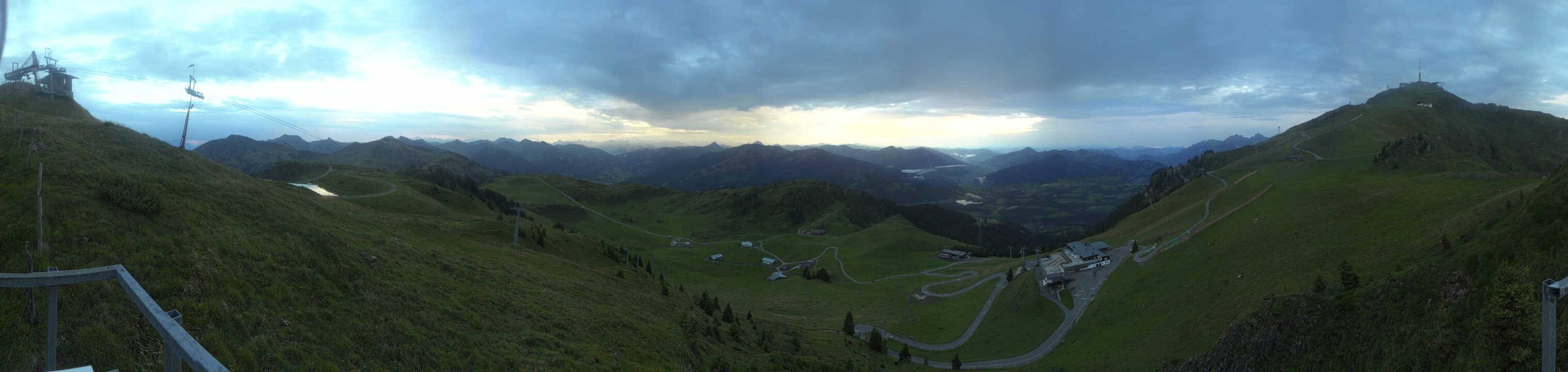 Archived image Webcam Kitzbüheler Hornköpfl - Tyrol