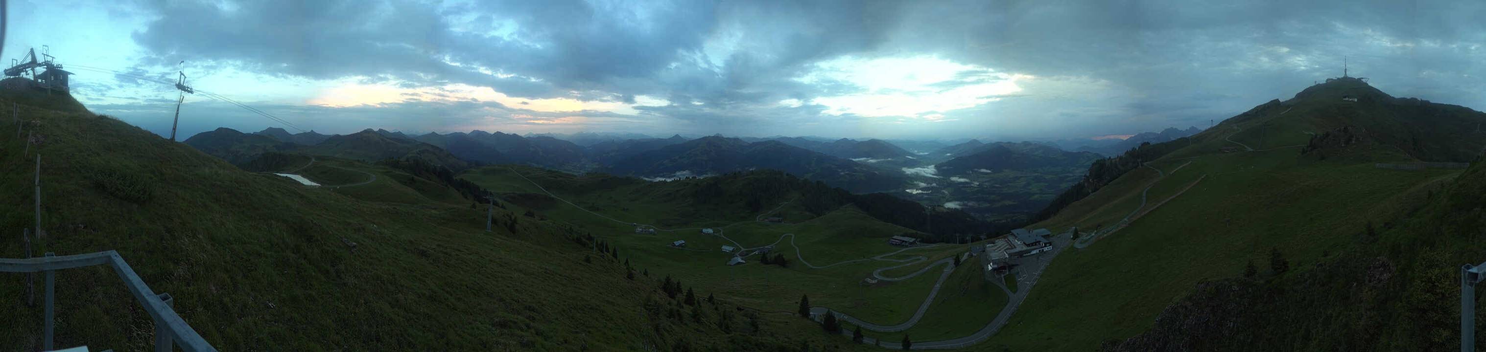 Archiv Foto Webcam Blick vom Kitzbüheler Hornköpfl