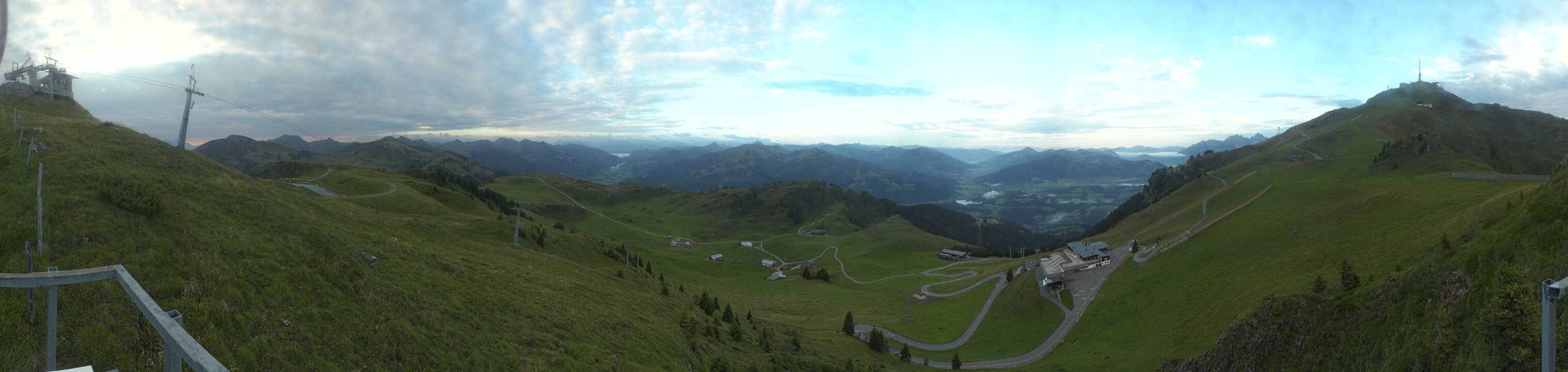 Archiv Foto Webcam Blick vom Kitzbüheler Hornköpfl